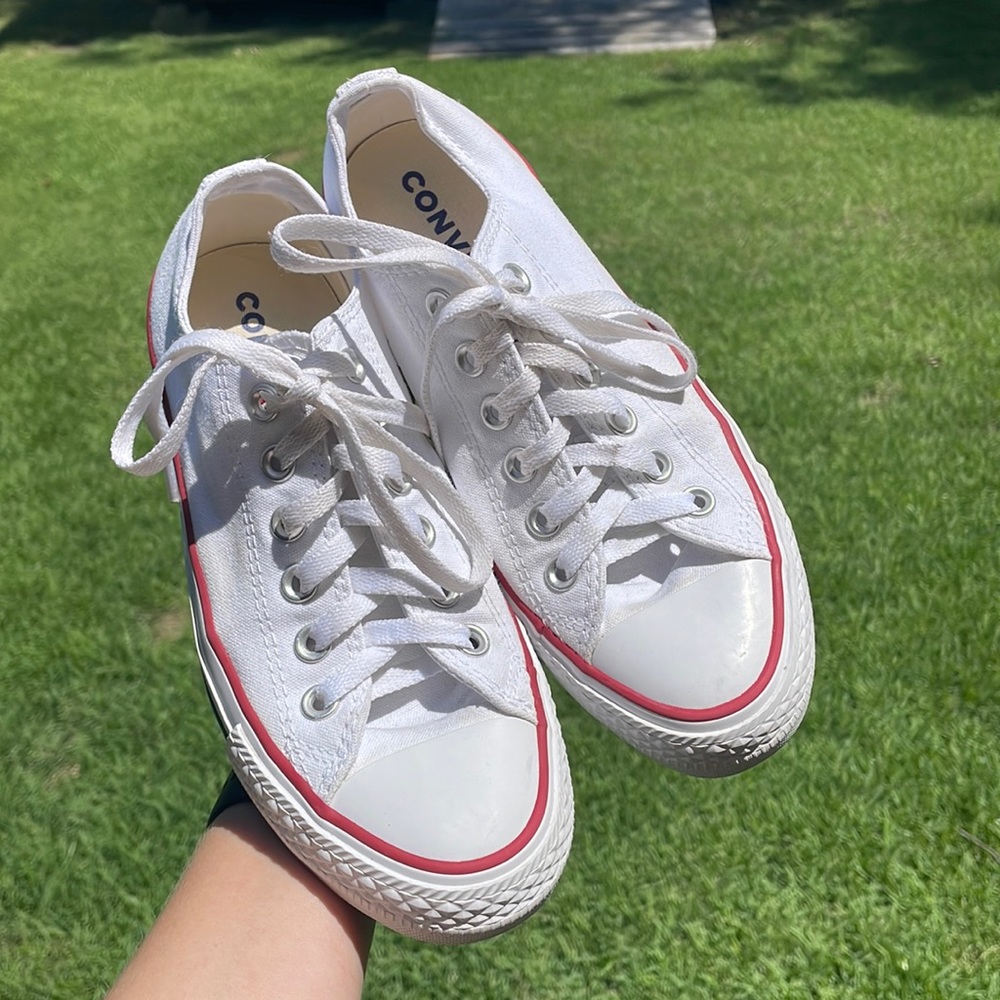 White Converse